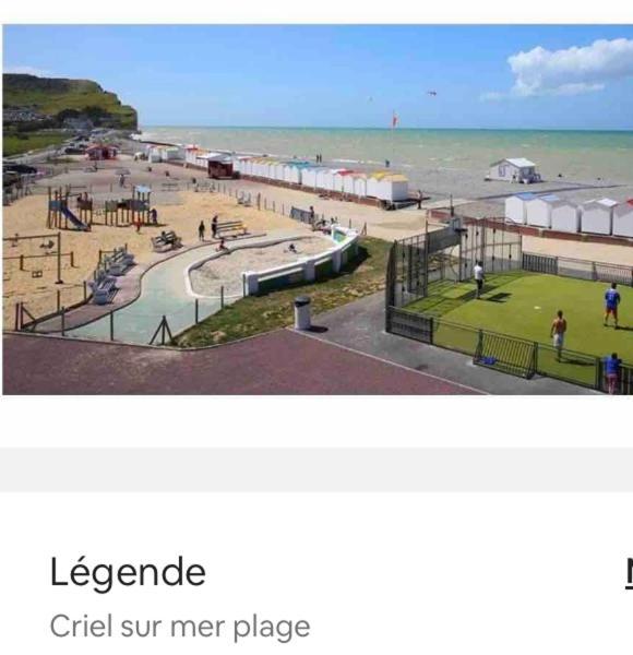 Les Coteaux Vue Mer Criel-sur-Mer Exterior photo